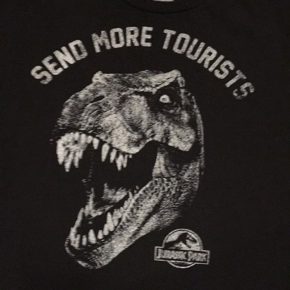 Jurassic Park Send more Taurus Mens Graphic TShirt - Picture 2 of 6